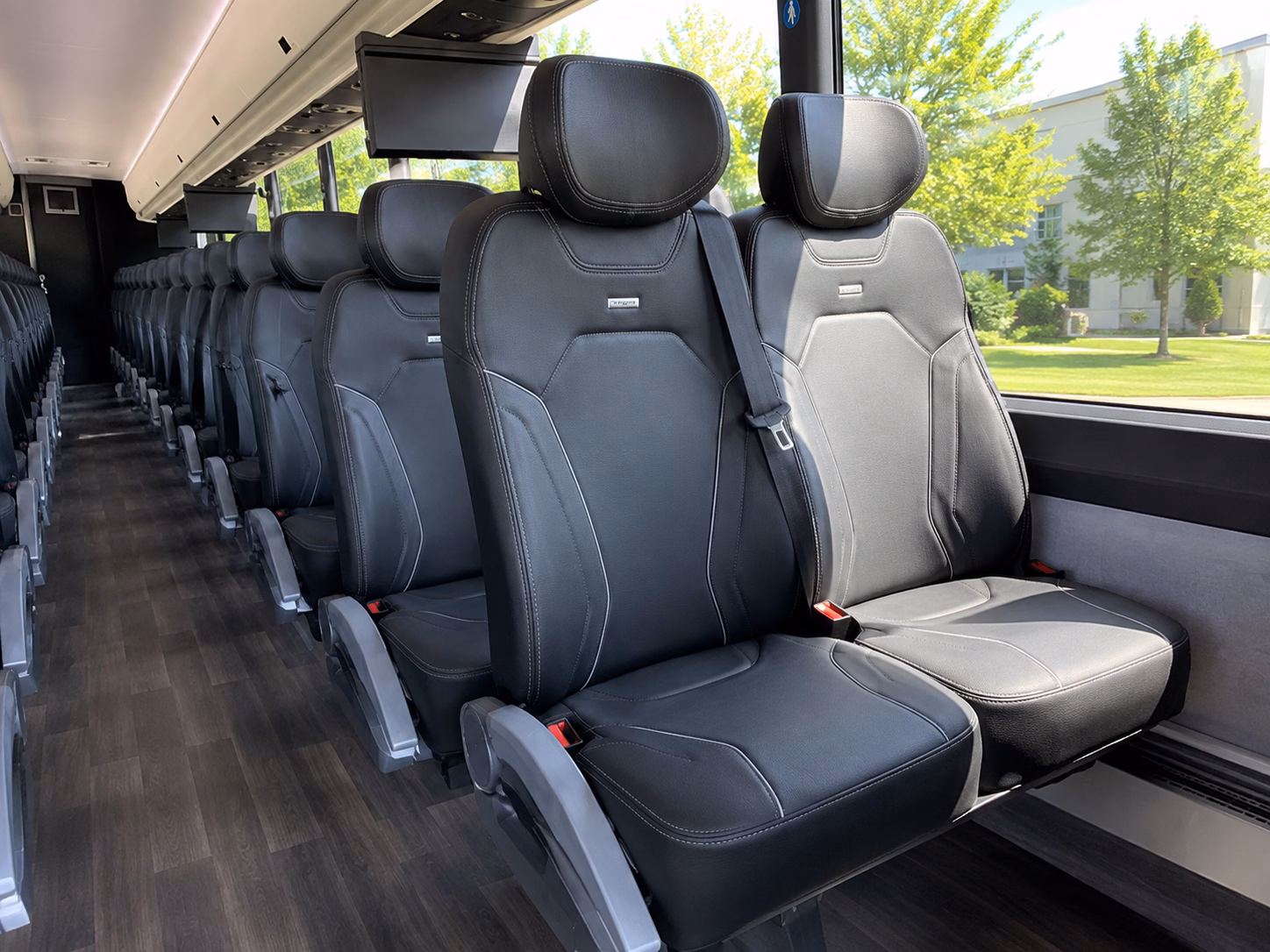 bridal party transportation from prep to reception and every stop between