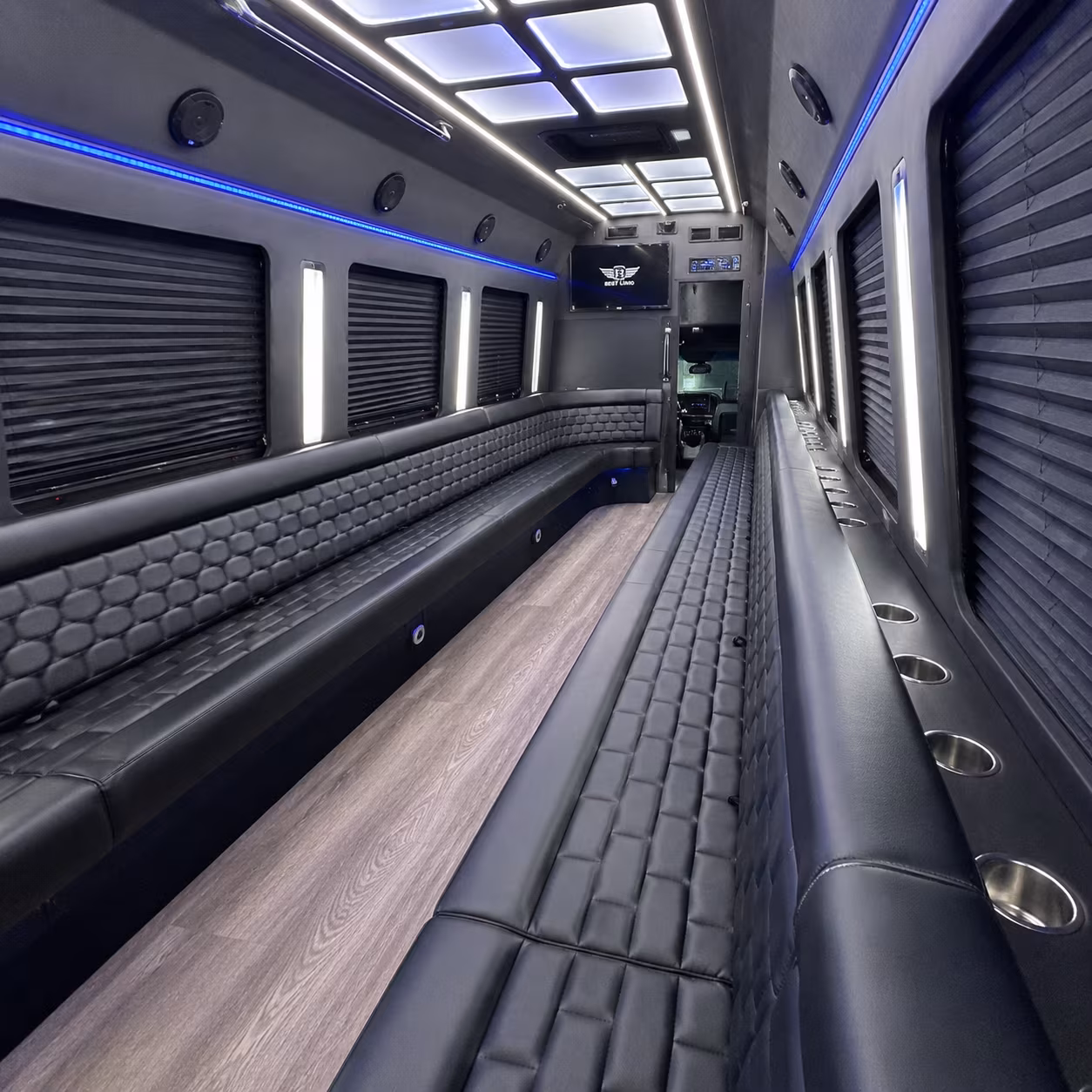old town pasadena party bus rental