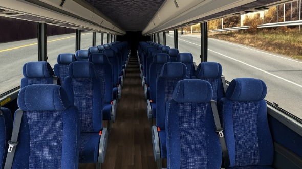 baldwin park 15 passenger minibus inside