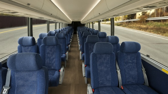 baldwin park 18 passenger minibus interior