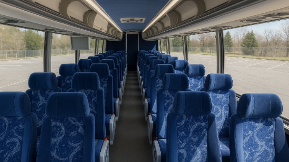 baldwin park 54 passenger charter bus rental