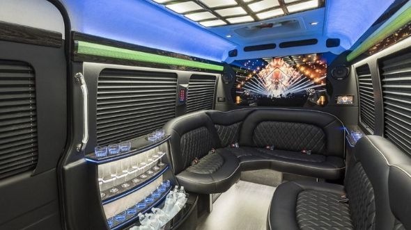 baldwin park sprinter limo rental inside