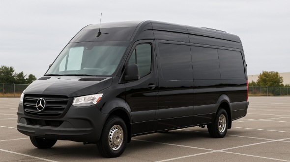 Exterior of Charter Bus Company Hacienda Heights's Sprinter Limo in Hacienda Heights